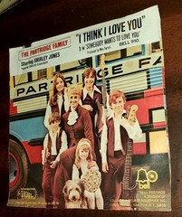 I Think I Love You – Partridge Family (45 Rpm 1970 Bell Records) Picture Sleeve