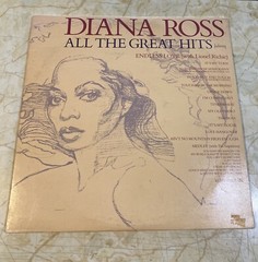 Diana Ross. All The Greatest Hits. VG+ Vinyl 2LP. 1981. Gatefold. VG+ Cover.