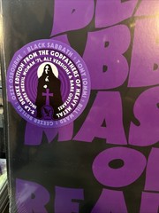 New & Sealed Black Sabbath Master Of Reality 2-LP Deluxe Edition BMG Import