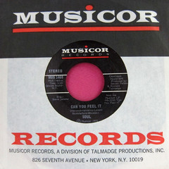 SOUL – Can You Feel It / Love Peace and Power – Near Mint 45 rpm – Musicor 1460