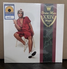 BRUNO MARS –XXIVK 24k Magic ( Exclusive Metallic Gold Vinyl) Sealed