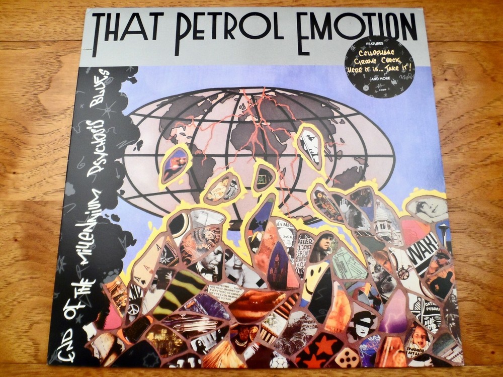That Petrol Emotion ‎♫ End of the Millennium Psychosis Blues ♫ Promo Vinyl LP