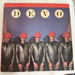 Devo Freedom of Choice LP, VG+ Disc, First Terra Haute Pressing
