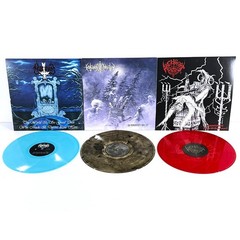 ARCHGOAT / NOKTURNAL MORTUM / MYSTIFIER 3x LP Damaged Jackets Bundle