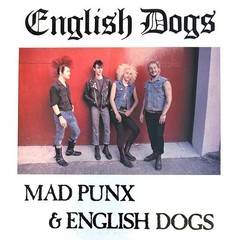 English Dogs Mad Punx & English Dogs LP Punk Metal GBH Discharge Motorhead Tank