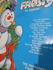Frosty the Snowman Vinyl LP Peppermint Kandy Kids 8108 VINTAGE 1970 Christmas