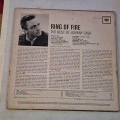 Johnny Cash Ring of Fire: Best of Johnny Cash Columbia LP CL 2053