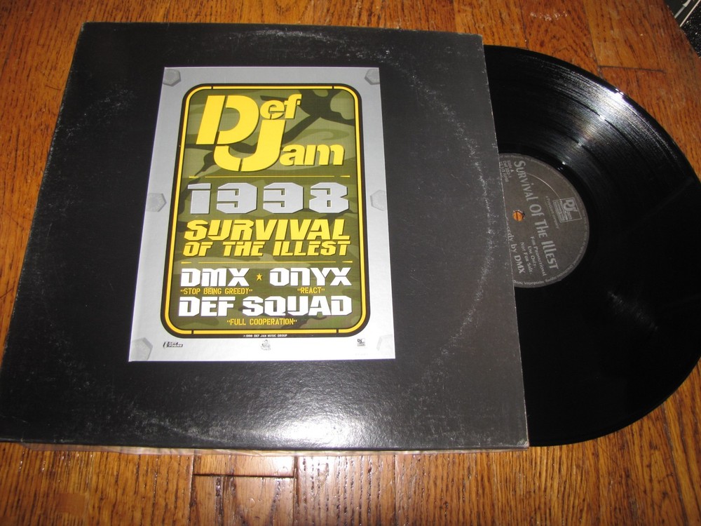 1998 SURVIVAL OF THE ILLEST (DMX, DEF SQUAD) – DEF JAM RECORDS