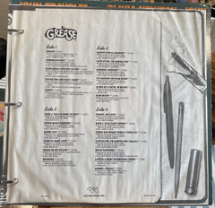 First Pressing Grease The Original Soundtrack Vinyl LP 1978 RSO Record RS-2-4002