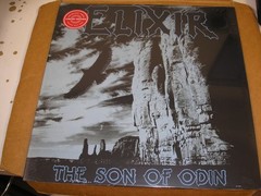 Elixir – The Son Of Odin LP new sealed Back On Black reissue metal colored vinyl