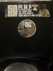 50 Cent P.I.M.P. Vinyl Record 12” Feat Snoop Dog Remix Pimp Lloyd Banks