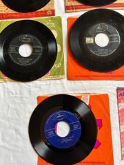 Lot of 8 The Platters 45 rpm – Great Pretender, My Secret, Twilight, My Prayer
