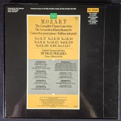 Murray Perahia Mozart Complete Piano Concertos Vol 1 English Chamber 3 LP Box