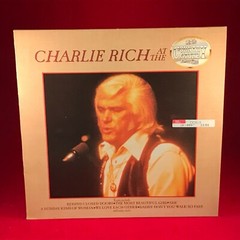 CHARLIE RICH At The Country Store 1985 UK vinyl LP Behind Closed Doors record