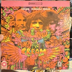 Cream Disraeli Gears 12″ Vinyl LP Stereo ATCO SD 33-232 Rock Black