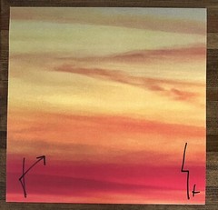 30 SECONDS TO MARS ITS THE END WORLD BEAUTIFUL DAY SIGNED AUTOGRAPH VINYL LP #1