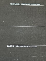 Joy Division – Unknown Pleasures, original Factory 1979 vinyl LP. Free UK Post
