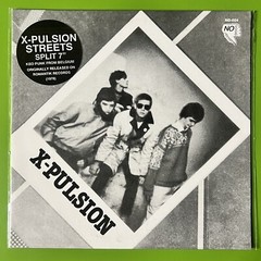 X-Pulsion / Streets ‎– Split 7″ EP Punk Rock 45 KBD Vinyl 45rpm Belgian NM OOP x