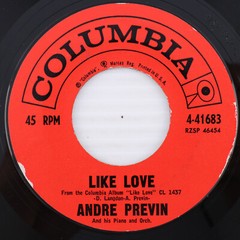 Andre Previn – Love Me Or Leave Me / Like Love – 1960 45 rpm 7″Record 4-41683
