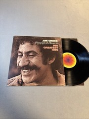 Jim Croce Photographs and Memories His Greatest Hits 1974 Vinyl LP Record Vg+