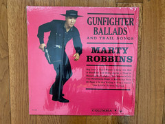 Marty Robbins – Gunfighter Ballads and Trail Songs LP 1962 Press Shrinkwrap Mono
