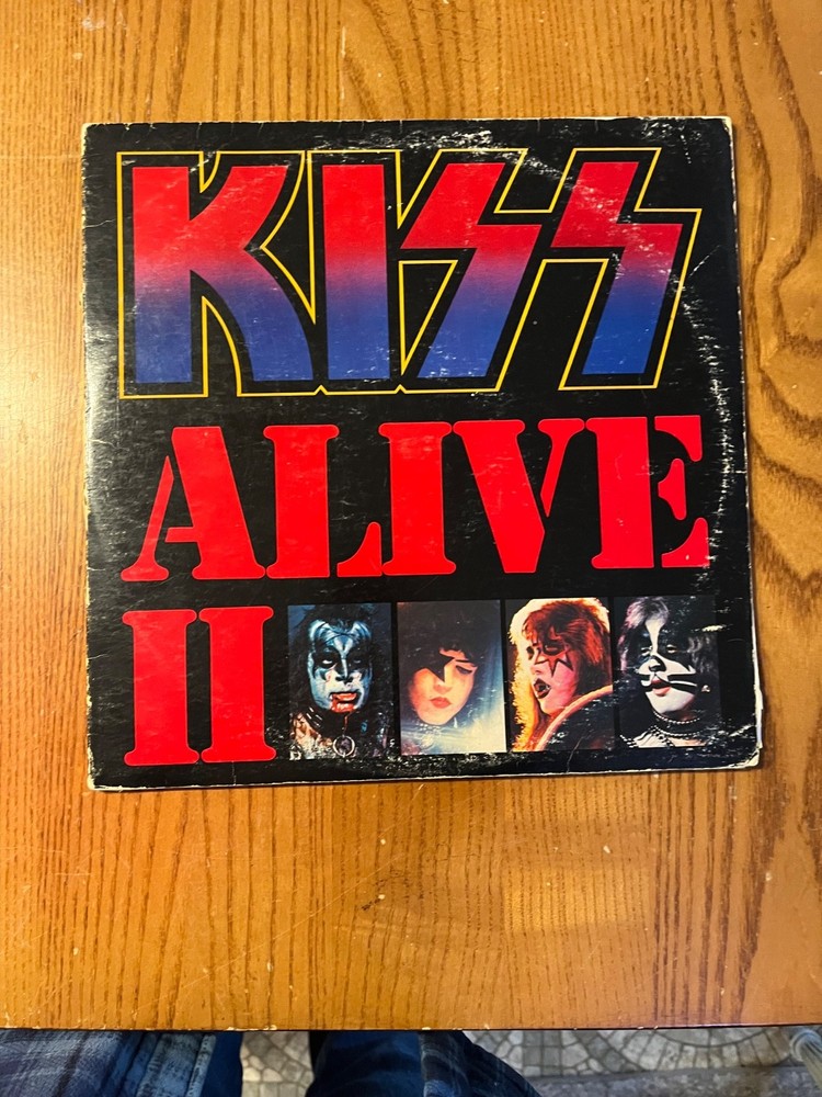 Kiss Alive II 1977 Vinyl Casablanca Records 1st Press NBLP 7076-2 Double Album