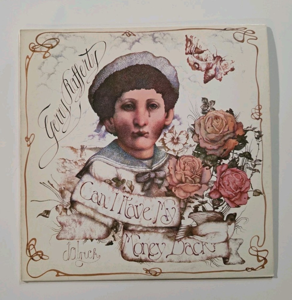 Gerry Rafferty ‎Can I Have My Money Back? Vinyl Lp 1978 Nm Vinyl