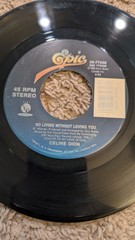 Lot Of 3 Pop R&B 45s Rpm Brandy R.Kelly Celine Dion Baby Angel No Living Without