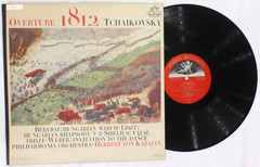 Overture 1812, Tchaikovsky, Philharmonia Orchestra, Angel Records 33rpm, NM/EX