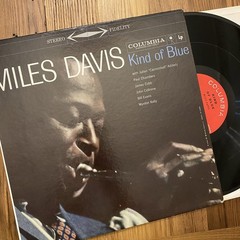 MILES DAVIS Kind Of Blue 1967 Stereo Columbia CS 8163 2-eye VG/VG+ LP Record