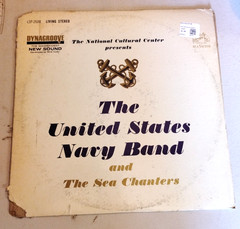 UNITED STATES NAVY BAND & The SEA CHANTERS LSP2688 LP Vinyl 1964