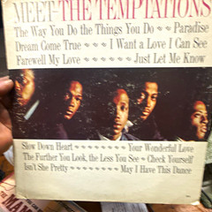 The Temptations Meet The Temptations Gordy Soul/R&B 12″ Vinyl LP