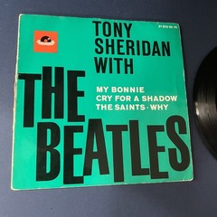 The Beatles My Bonnie 1st (1963) German Polydor Scroll 7″ 45 EP VG/VG