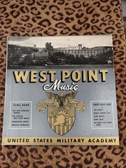 WEST POINT MUSIC Cadet Glee Club / USMA Band 10″ 33 RPM Record US Military