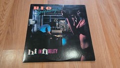 REO Speedwagon Hi Infidelity Record Vinyl LP Epic FE 36844 1980 VG Rock Pop