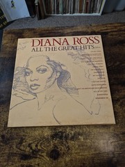 Diana Ross – All The Greatest Hits – Motown – STMA8036 – Stereo – 1981 – EX –