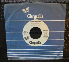 Billy Idol White Wedding 45 Promo Chrysalis VS4 42697 1982 NM-audio HEARB4UBUY