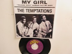 💥THE TEMPTATIONS HIT 45+PICTURE [MY GIRL/(Talking ‘Bout)NOBODY BUT MY] 1965 !💥