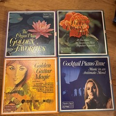 VTG Reader’s Digest Vinyl Record Box Set Lot Organ Piano Guitar Golden Favorites