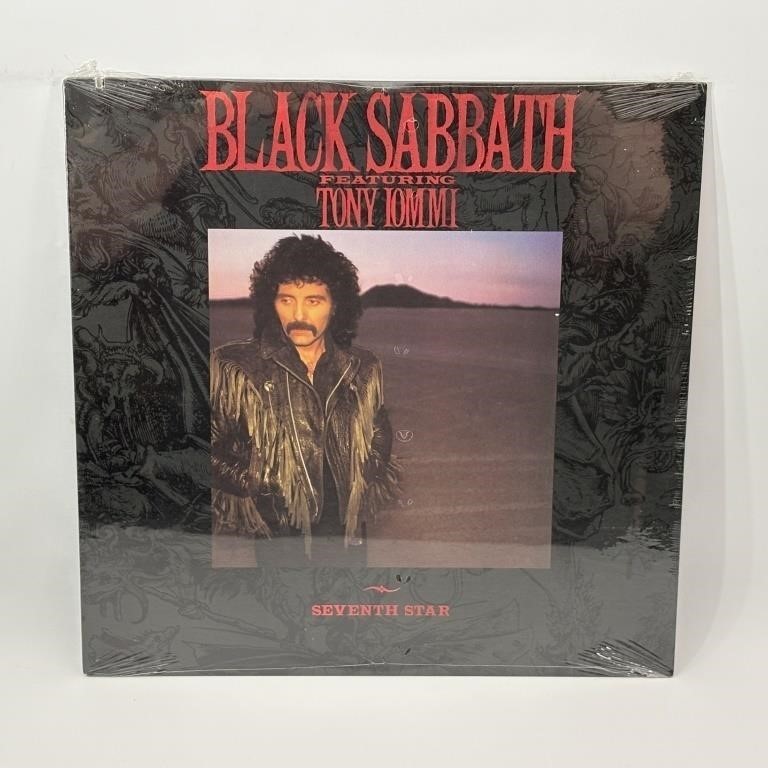 Black Sabbath Seventh Star 1986 LP New Sealed
