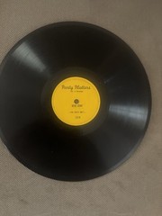 Vintage Party Platters 78 RPM vinyl record featuring “Silent George/Beer Joint”