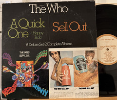The Who A Quick One (Happy Jack) / The Who Sell Out Vinyl 2 LP MCA MCA2-4067