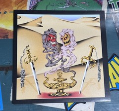 Sunami/Gulch Split 7’ (Vinyl, 2021) Clear Tan Second Press Triple B