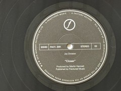Joy Division – Closer – Tested Preowned Vinyl LP – 2015 Pressing