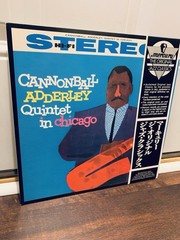 Cannonball Adderley Quintet in Chicago Vinyl LP Mercury Japanese OBI Strip