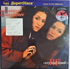 Melissa Manchester Don’t Cry Out Loud Vinyl Record EX/VG+ NR33 1978