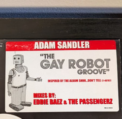 Adam Sandler_Gay Robot Groove_Remixes_Rare_Promo_Passengerz_Eddie Baez_12 Inch