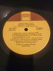 SMOKEY ROBINSON Being W/You 1981 Tamla Soul Motown & Thank God Its Friday 1978