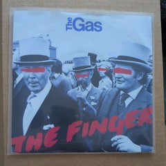 THE GAS The Finger UK 7″ Polydor 45 1981 Power Pop/Post Punk