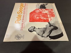 PETE SEEGER: 3 Saints, 4 Sinners and 6 Other People ON COLUMBIA 12″ LP G+/G+
